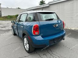 MINI COOPER COU 2012 blue station gas WMWZB3C53CWM29724 photo #4