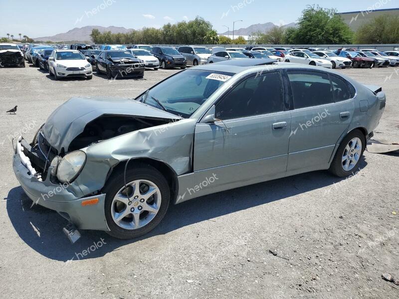 LEXUS GS 300 2002 gray sedan 4d gas JT8BD69S220165263 photo #1