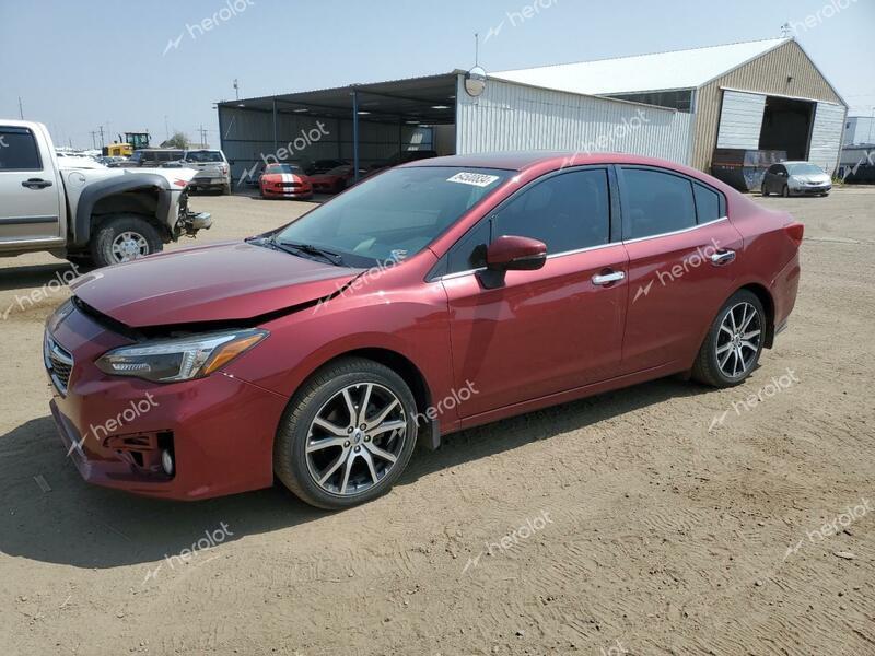 SUBARU IMPREZA LI 2017 red  gas 4S3GKAT63H3601136 photo #1