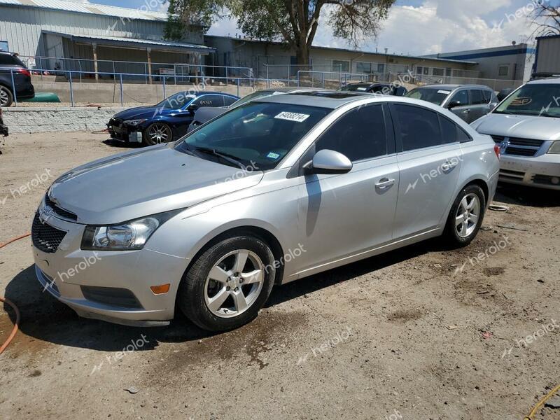 CHEVROLET CRUZE LT 2014 silver  gas 1G1PC5SB4E7272219 photo #1