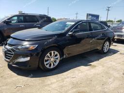 CHEVROLET MALIBU LT 2020 black  gas 1G1ZD5ST5LF020755 photo #2