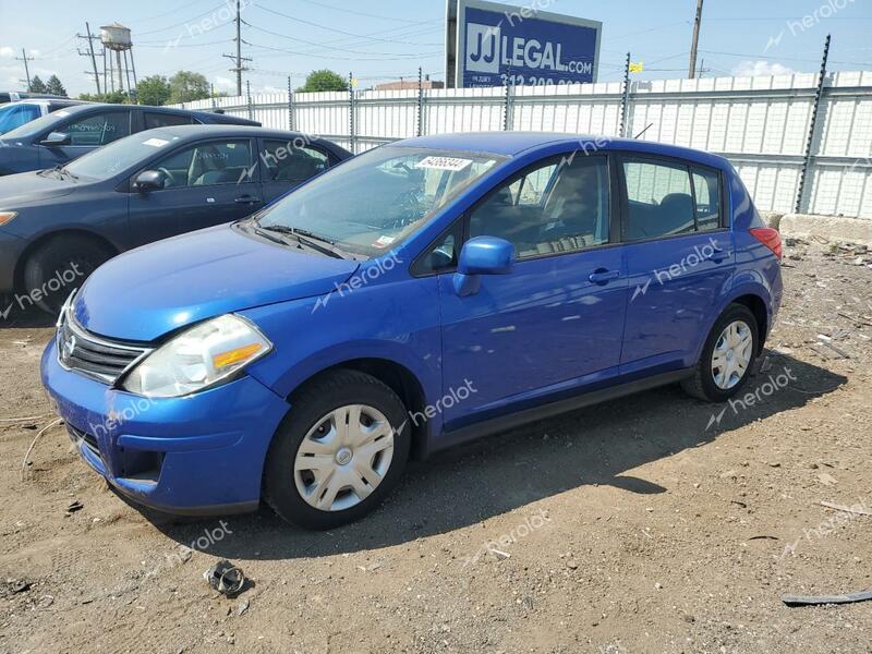 NISSAN VERSA S 2010 blue  gas 3N1BC1CP5AL385402 photo #1