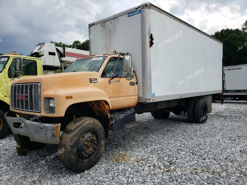 GMC C-SERIES C 2000 orange chassis diesel 1GDP7H1C1YJ519433 photo #1