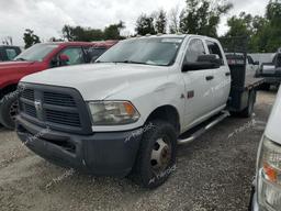 DODGE RAM 3500 S 2012 white crew cha diesel 3C7WDSCL8CG283640 photo #2