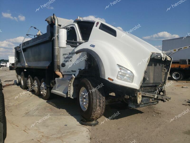 KENWORTH CONSTRUCTI 2016 white  diesel 1NKZXPTX7GJ111605 photo #1