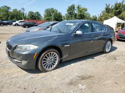 BMW 535 XI 2013 green sedan 4d gas WBAFU7C55DDU71376 photo #2