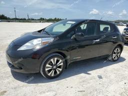 NISSAN LEAF S 2017 black  electric 1N4BZ0CP7HC300142 photo #2