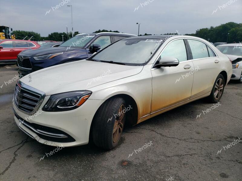 MERCEDES-BENZ S 450 4MAT 2018 white  gas WDDUG6EB5JA361316 photo #1