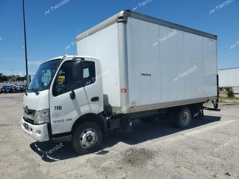 HINO 155 2019 white  diesel JHHYDM1H3KK006365 photo #1