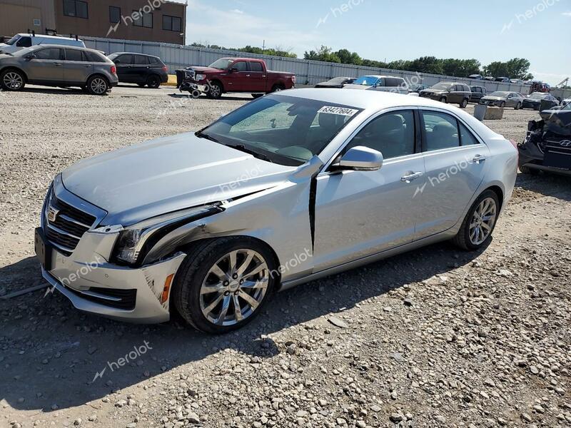 CADILLAC ATS LUXURY 2017 silver  gas 1G6AB5RX1H0130086 photo #1