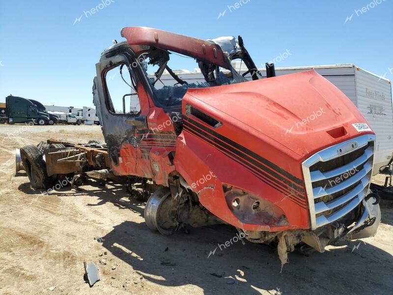 FREIGHTLINER CASCADIA 1 2019 orange  diesel 3AKJHTDV9KSLG5937 photo #1