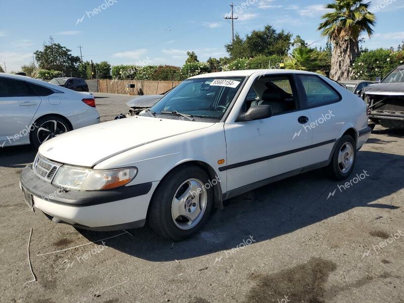 SAAB 900 S 1997 white  gas YS3DD38B7V2044014 photo #1