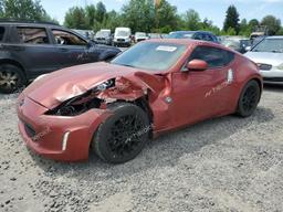 NISSAN 370Z BASE 2014 red  gas JN1AZ4EH8EM635714 photo #2