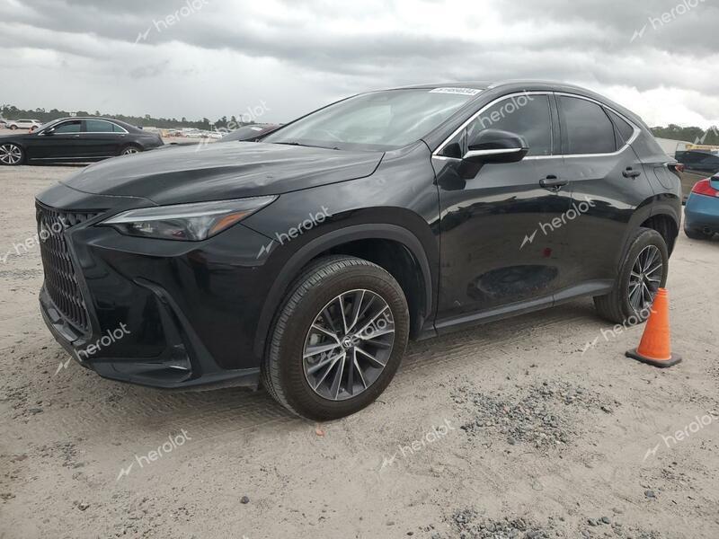 LEXUS NX 350 2022 black  gas 2T2GGCEZ8NC012036 photo #1