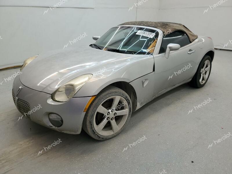 PONTIAC SOLSTICE 2007 silver roadster gas 1G2MB35B97Y107443 photo #1