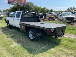 CHEVROLET SILVERADO 2013 white crew cha diesel 1GB4KZC82DF150393 photo #4