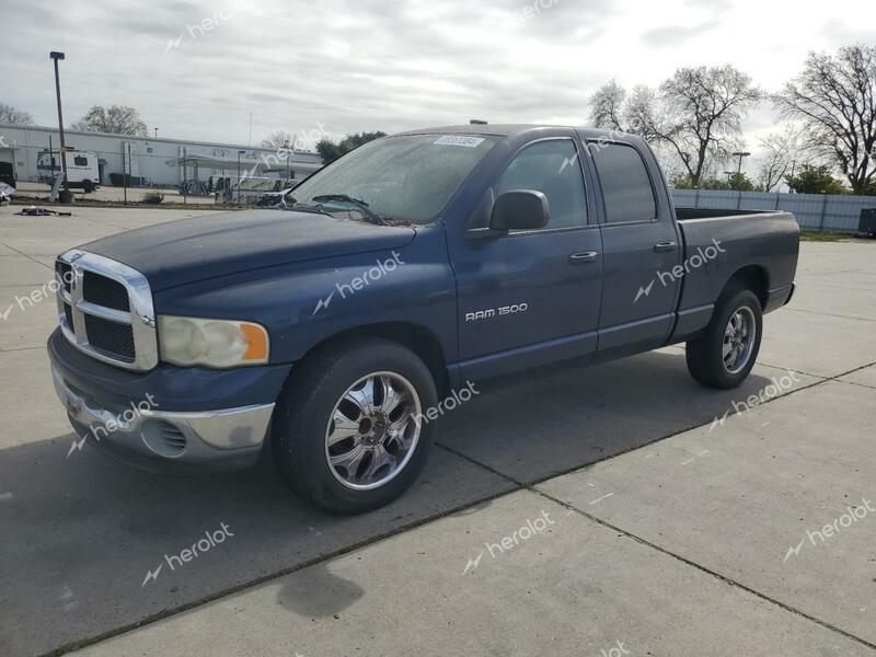 DODGE RAM 1500 S 2003 blue  gas 1D7HA18Z73J508723 photo #1