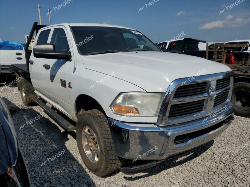 DODGE RAM 2500 2010 white  diesel 3D7UT2CL1AG148560 photo #1