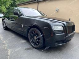 ROLLS-ROYCE GHOST 2011 black sedan 4d gas SCA664S54BUX49721 photo #2