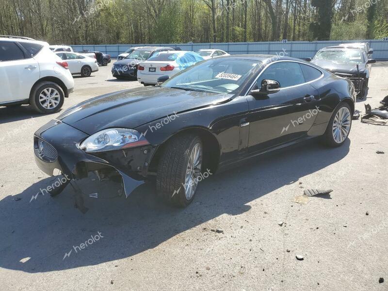 JAGUAR XK PORTFOL 2010 black  gas SAJWA4FBXALB36213 photo #1