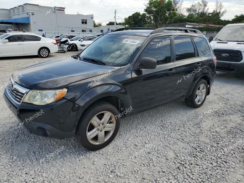 SUBARU FORESTER 2 2009 black 4dr spor gas JF2SH64699H711182 photo #1