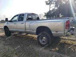 DODGE RAM 3500 S 2006 silver crew pic diesel 3D7MX48C76G105566 photo #3