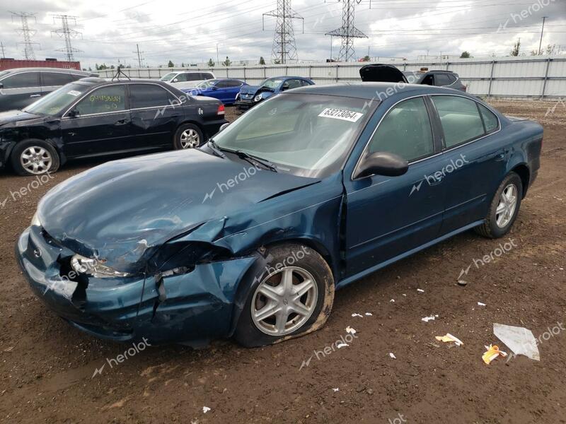 OLDSMOBILE ALERO GL 2002 blue  gas 1G3NL52E92C226011 photo #1