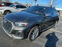 AUDI SQ5 PRESTI 2021 gray  gas WA1C4AFY7M2103652 photo #3