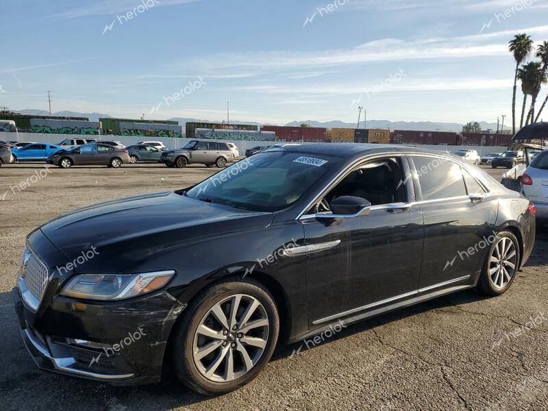 LINCOLN CONTINENTA 2018 black  gas 1LN6L9UK3J5617166 photo #1