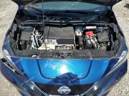 NISSAN LEAF S 2018 blue  electric 1N4AZ1CP5JC311423 photo #4