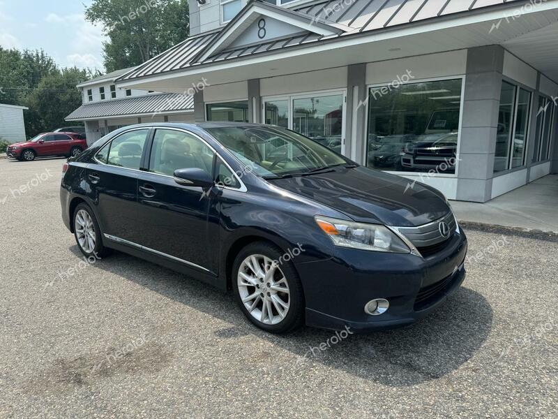 LEXUS HS 250H 2010 blue sedan 4d hybrid engine JTHBB1BA7A2037582 photo #1