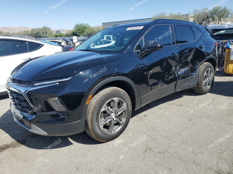 CHEVROLET BLAZER 2LT 2024 black  gas 3GNKBCR42RS187748 photo #1