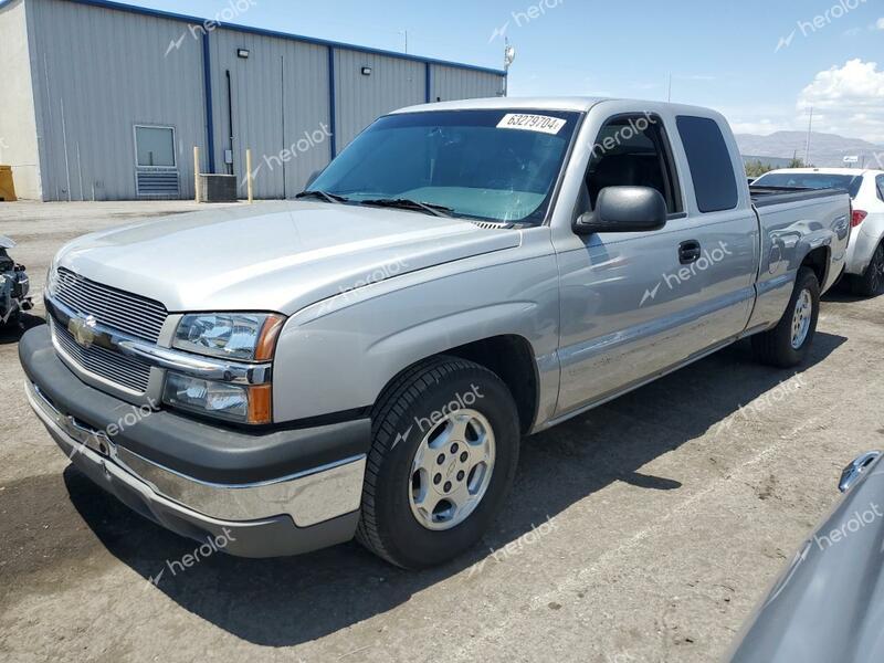 CHEVROLET SILVERADO 2004 silver  gas 2GCEC19T041130354 photo #1