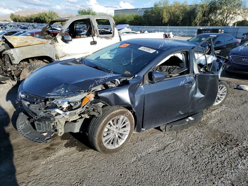 TOYOTA COROLLA L 2014 gray sedan 4d gas 5YFBURHE7EP162190 photo #1