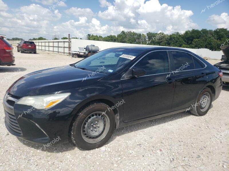 TOYOTA CAMRY LE 2015 black  gas 4T1BF1FK0FU021790 photo #1