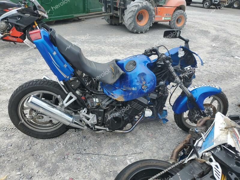 KAWASAKI EX250 F 2007 blue  gas JKAEXMF177DA41301 photo #1