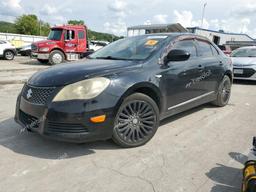 SUZUKI KIZASHI SE 2012 black sedan 4d gas JS2RE9A33C6100669 photo #2