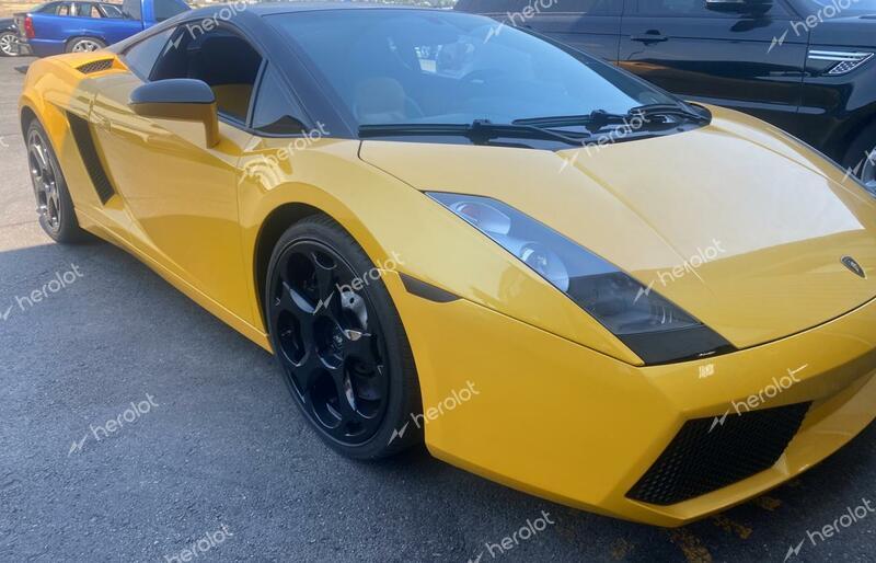 LAMBORGHINI GALLARDO 2004 yellow coupe gas ZHWGU11SX4LA00689 photo #1