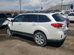 SUBARU OUTBACK 2. 2011 white  gas 4S4BRCFC0B3347813 photo #3