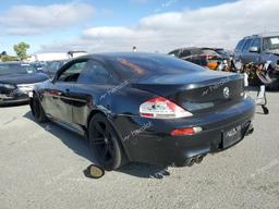 BMW M6 2007 black  gas WBSEH93507CY24009 photo #3