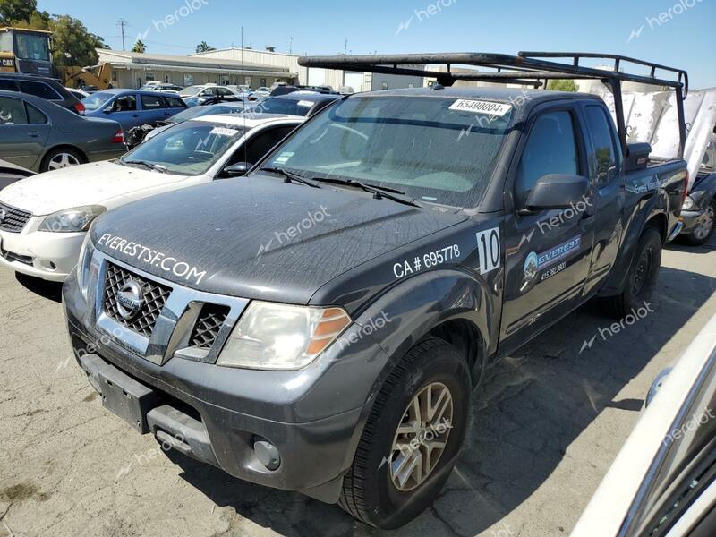 NISSAN FRONTIER S 2015 gray  gas 1N6AD0CU8FN715401 photo #1