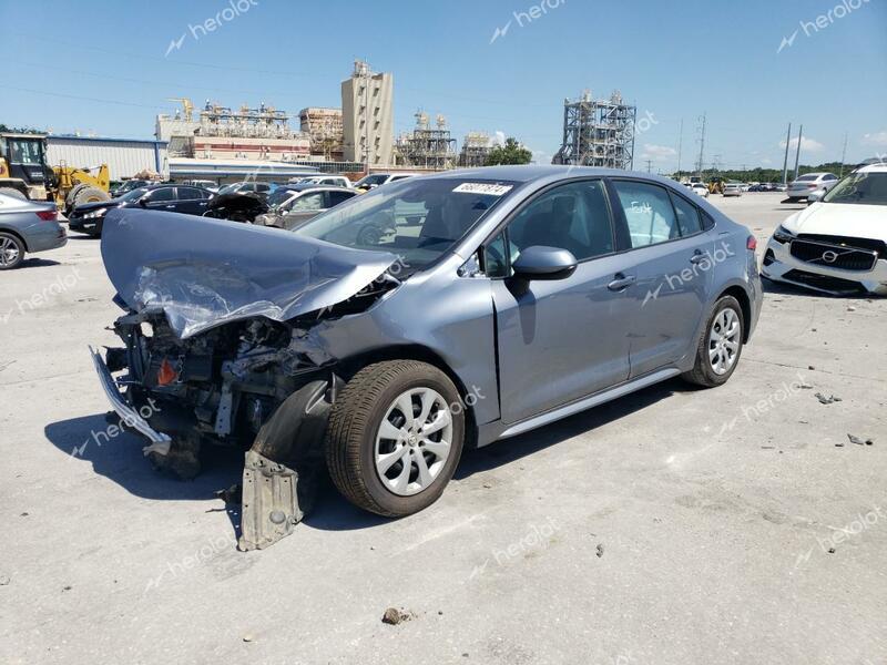 TOYOTA COROLLA LE 2022 blue  gas 5YFEPMAE7NP368725 photo #1