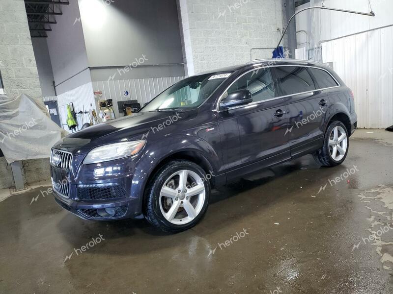 AUDI Q7 PRESTIG 2013 blue  gas WA1DGAFE2DD006106 photo #1