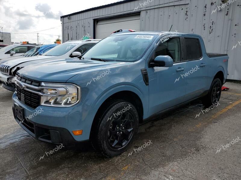 FORD MAVERICK X 2022 blue  gas 3FTTW8F91NRA02850 photo #1