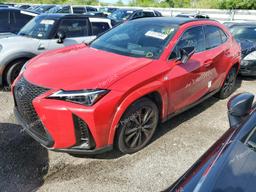 LEXUS UX 250H PR 2023 red  hybrid engine JTHR9JBH2P2066245 photo #2