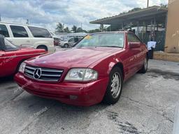 MERCEDES-BENZ SL 500 1998 red roadster gas WDBFA67F5WF168595 photo #3