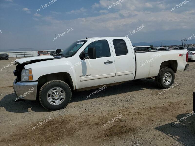 CHEVROLET 2500 HD 2010 white 4dr ext flexible fuel 1GC5KXBG5AZ254190 photo #1