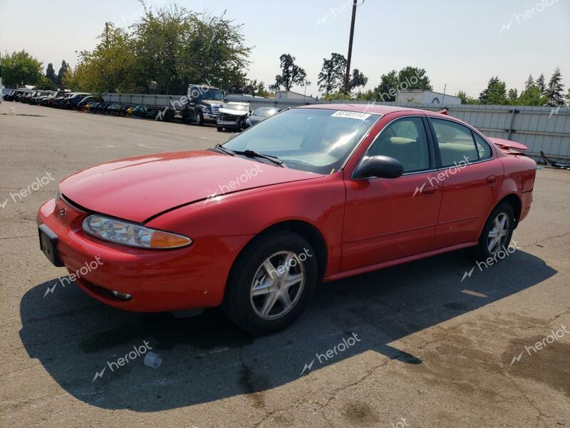 OLDSMOBILE ALERO GL 2003 red sedan 4d gas 1G3NL52F13C320992 photo #1