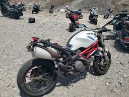 DUCATI MONSTER 79 2013 white racer gas ZDM1RANN9DB070115 photo #2