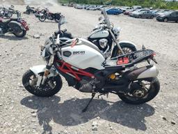 DUCATI MONSTER 79 2013 white racer gas ZDM1RANN9DB070115 photo #4